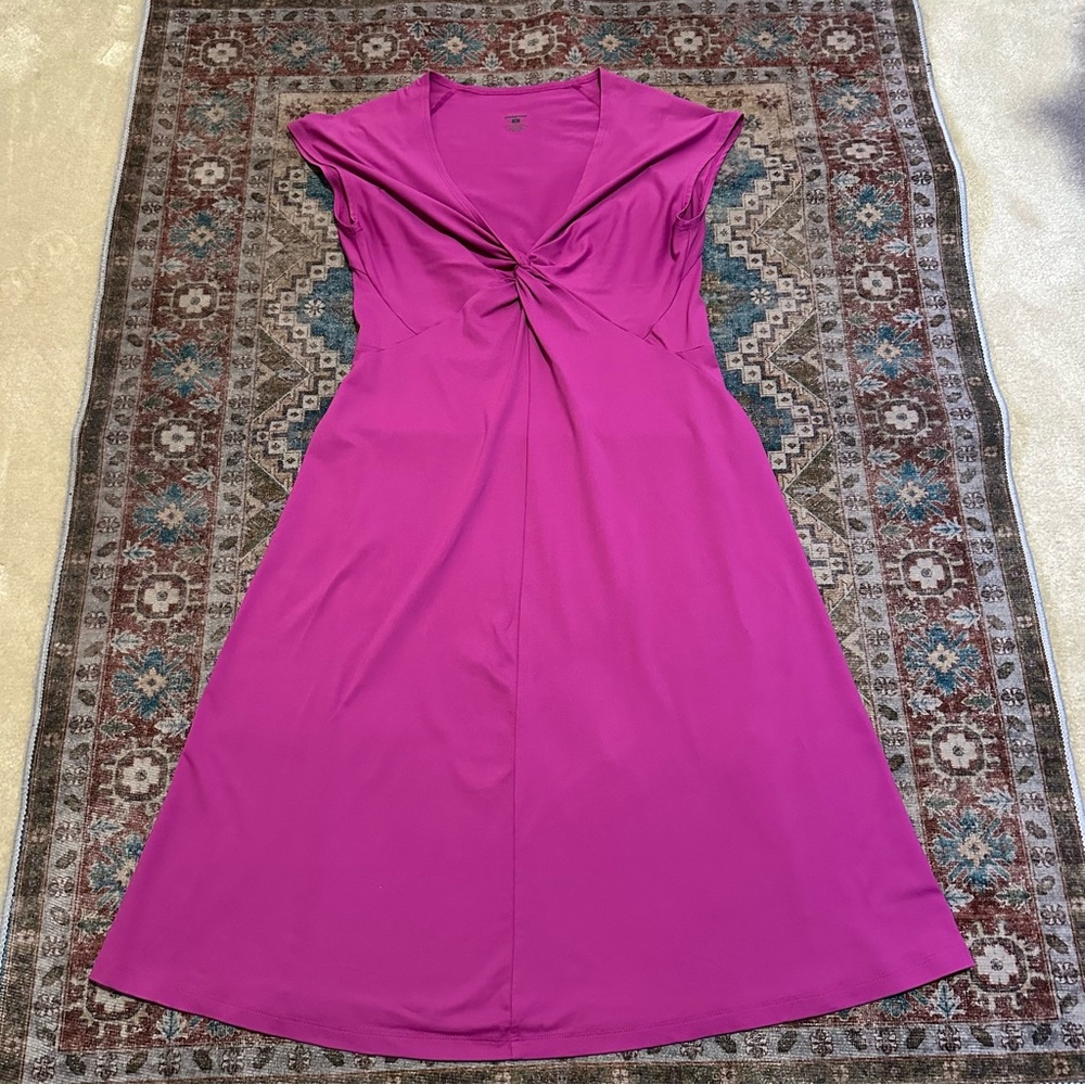 Patagonia• Seabrook Bandha Dress Purple Size Large - Picture 4 of 7